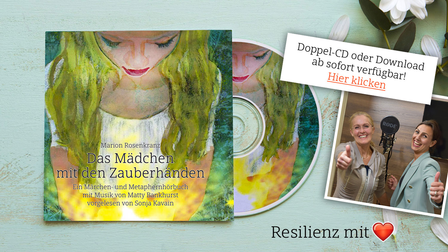 Das Hörbuch "Das Mädchen mit den Zauberhänden" jetzt bestellen